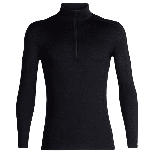 Triko dlouhý rukáv Icebreaker Merino 200 Oasis LS Half Zip Men Black