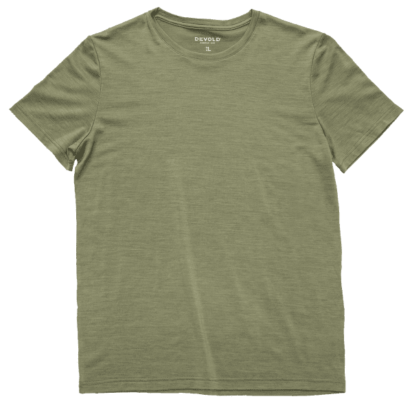 Triko krátký rukáv Devold Classic Tee Men 404A LICHEN