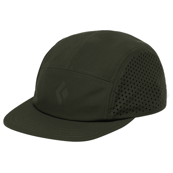Kšiltovka Black Diamond 5-Panel Synthetic Cap Dark Moss-Anthracite Icon Logo