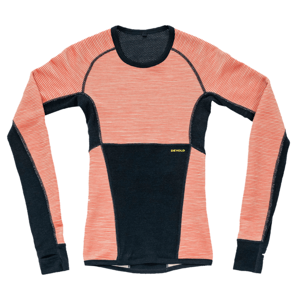 Triko dlouhý rukáv Devold Tuvegga Merino Shirt Women 121A CORAL