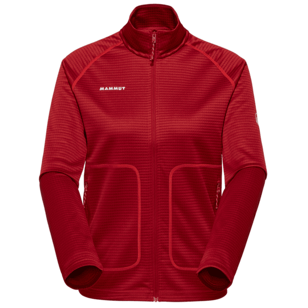 Mikina Mammut CRAG ML JACKET WOMEN 3818 dark mammut red