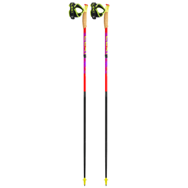 Hole Leki Ultratrail FX.One bright red-violet-neonyellow