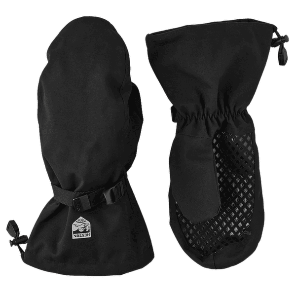 Rukavice Hestra Hydra Seam Sealed - mitt Svart