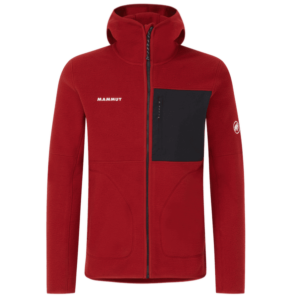 Bunda Mammut Tamaro ML Hooded Jacket Men dark mammut red-black