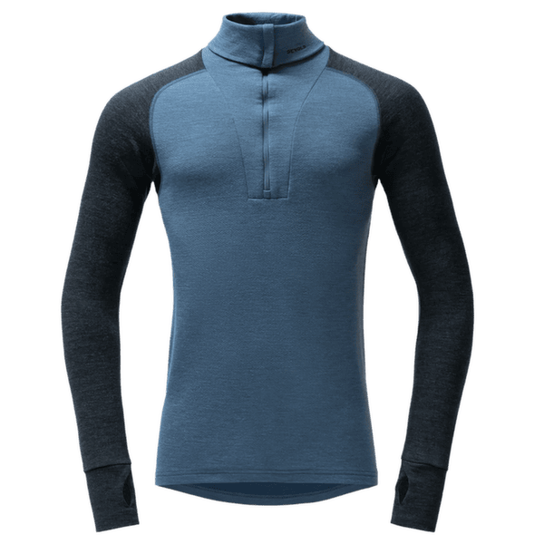 Pulover Devold Expedition Merino Silk Zip  Men 445B BERRY/INK