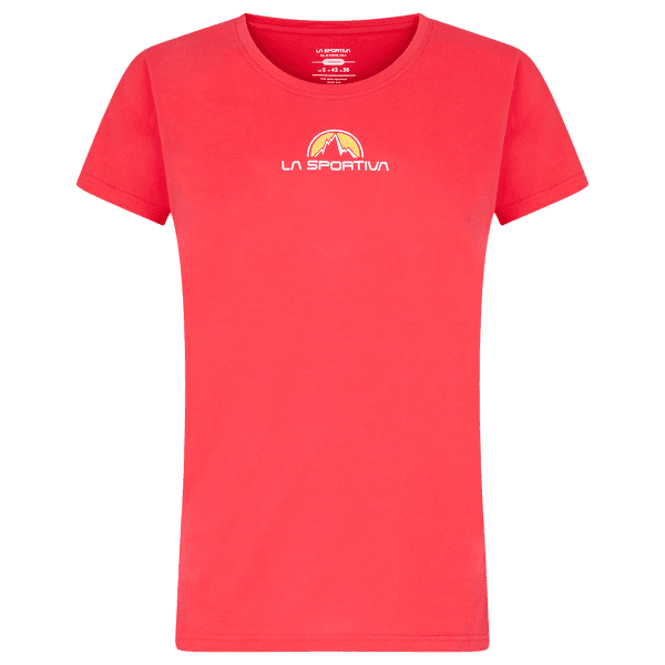 Triko krátký rukáv La Sportiva FOOTSTEP TEE WOMEN Hibiscus