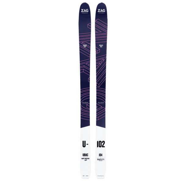 Lyže Zag UBAC 102 PURPLE/WHITE