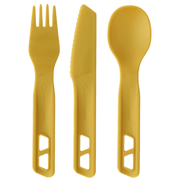 Příbor Sea to Summit Passage Cutlery Set - [3 Piece] Arrowwood Yellow