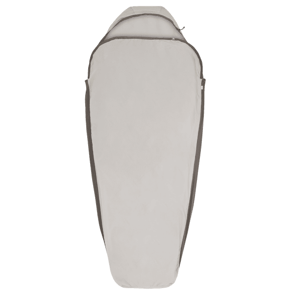 Vložka do spacáku Sea to Summit Silk Blend Sleeping Bag Liner - Mummy - Compact Moonstruck Grey