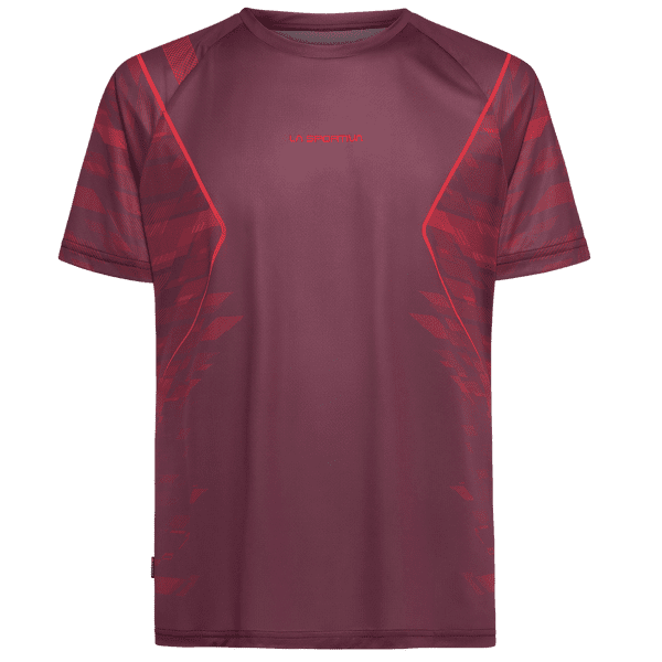 Triko krátký rukáv La Sportiva PACER T-SHIRT Men Redwood/Mountain Red
