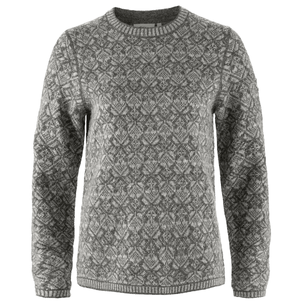 Svetr Fjällräven Snow Round Neck Sweater Women Grey 020
