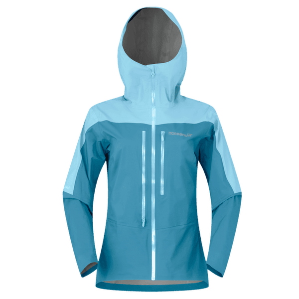 Bunda Norrona falketind dri1 Jacket Women Brittany Blue/Aqua Haze
