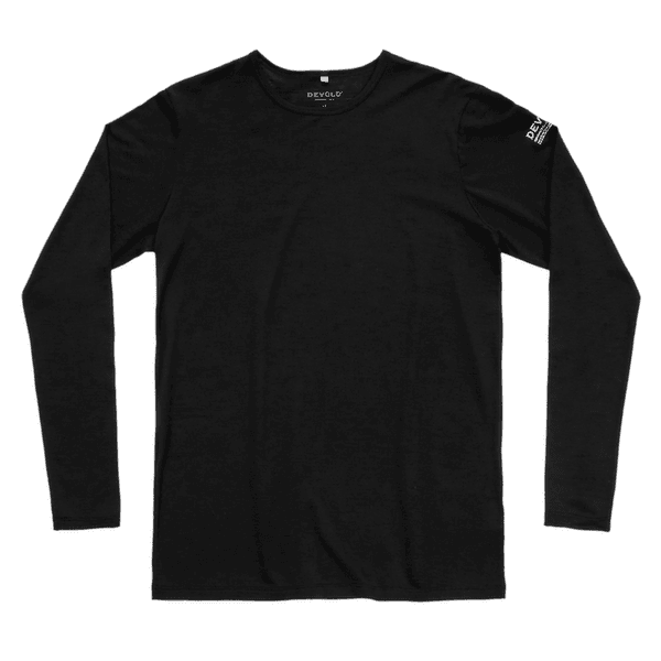 Triko dlouhý rukáv Devold Active Stamp LS Men 950A BLACK