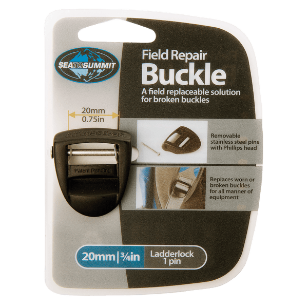 Přezka Sea to Summit Ladderlock 1 Pin 20 mm Black
