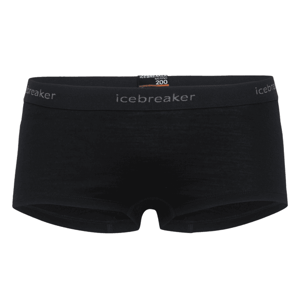 Kalhotky Icebreaker Oasis Boy Shorts Women (104467) Black001