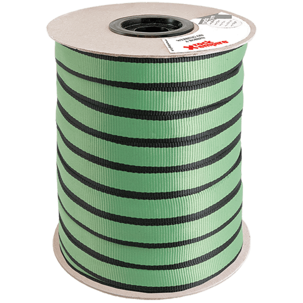 Smyčka Rock Empire Webbing on a Bobbin 25mm zelená 510