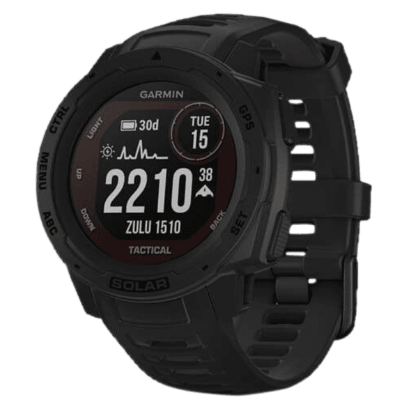 Hodinky Garmin Instinct solar tactical black optic