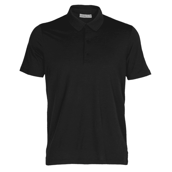 Triko krátký rukáv Icebreaker Tech Lite II SS Polo Men Black