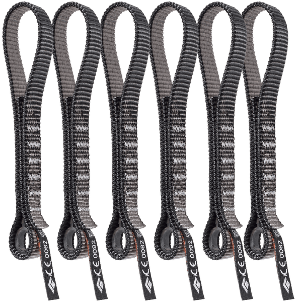 Expresní smyčka Black Diamond STANDARD DOGBONE 16cm 6-PACK
