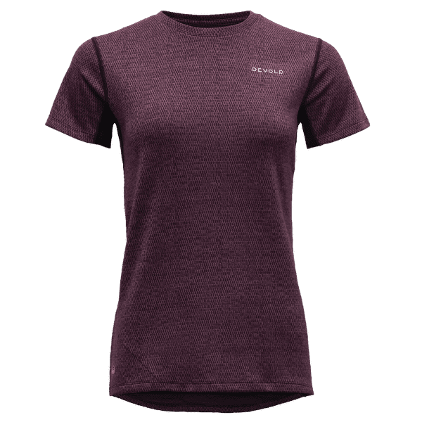 Triko krátký rukáv Devold Klovstien Merino Tee Women 740A Beetroot