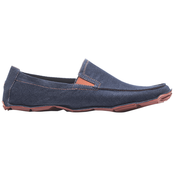 Boty One Quarter MOC JEANS Men Dark Blue/Brick