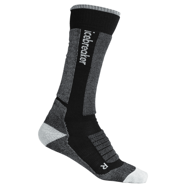 Podkolenky Icebreaker Ski+ Medium OTC Men BLACK/ETHER/GRAPHITE