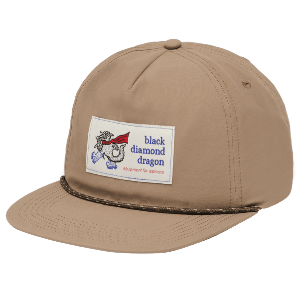 Kšiltovka Black Diamond Synthetic Rope Hat Mushroom-White Dragon Patch