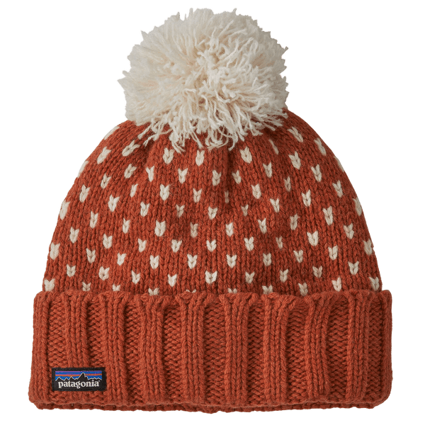 Čepice Patagonia Snowbelle Beanie Offset Dot: Burnished Red
