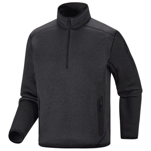 Pulover Arcteryx Covert 1/2 Zip Men Black Heather