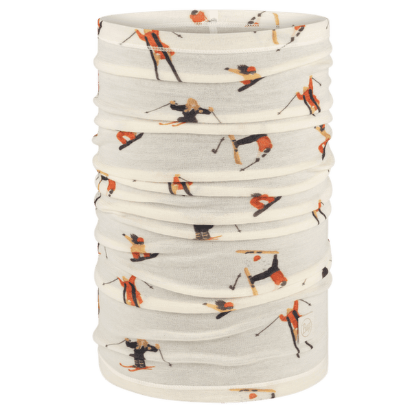 Šátek Buff MERINO LIGHTWEIGHT DIGITAL PRINTS TINSU ECRU