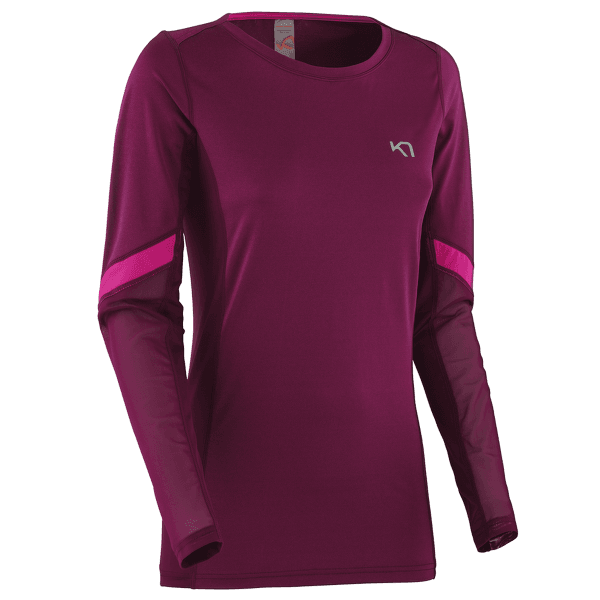 Triko dlouhý rukáv Kari Traa Mathea LS Women BLUSH