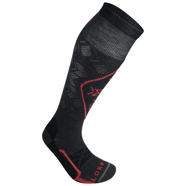 Podkolenky Lorpen T2 SKI LIGHT ECO Women GREY/RED