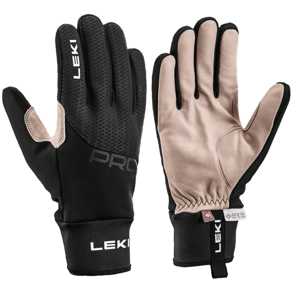 Rukavice Leki PRC Premium Thermo Plus black/sand
