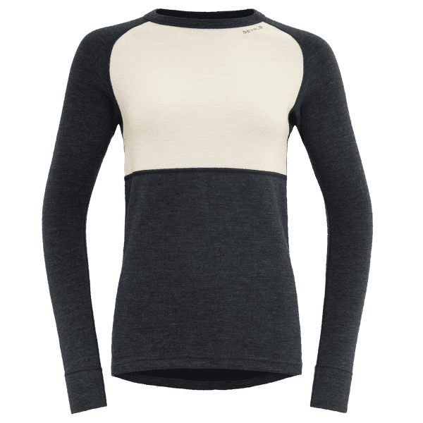 Triko dlouhý rukáv Devold Expedition Merino Silk Shirt Women 284C INK/OFFWHITE