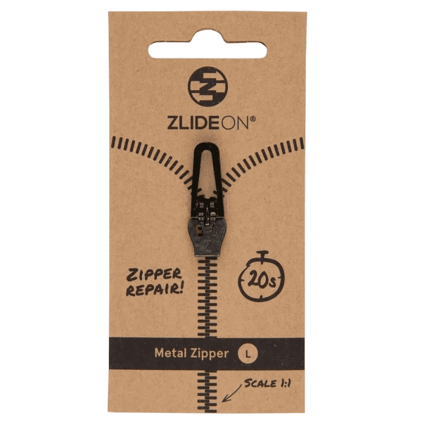 Jezdec ZlideON Repair slider for metal zipper Black
