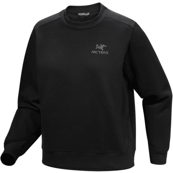 Mikina Arcteryx Emblem Fleece Crew Women Black