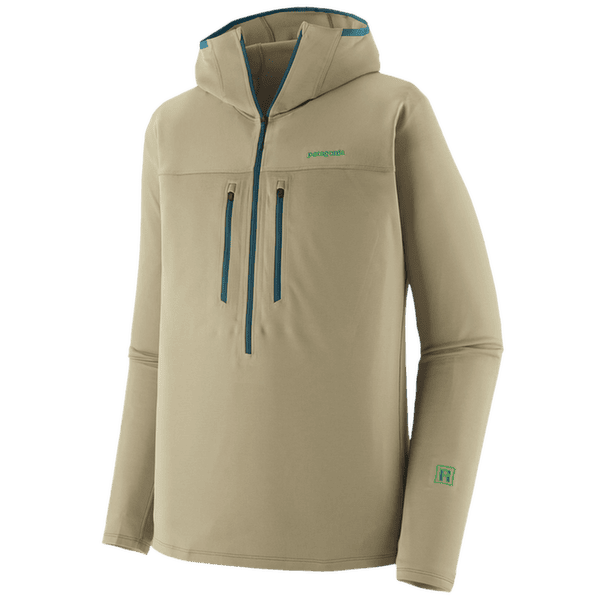 Bunda Patagonia R1 ULTRALIGHT HOODY Men Weathered Stone