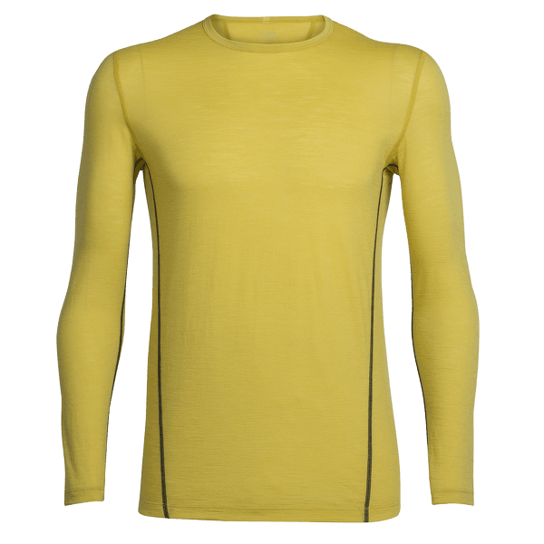 Triko dlouhý rukáv Icebreaker Aero LS Crewe Men Sulfur/Kale