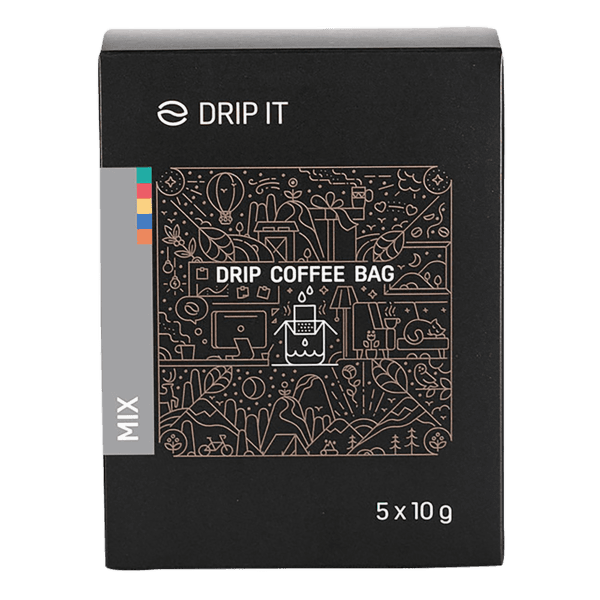 Nápoj Drip It Ochutnávkové balení kávy - mix 5 druhů