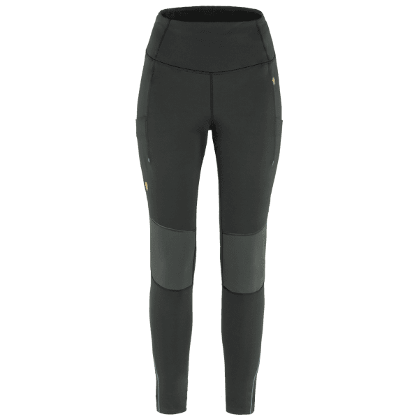 Legíny Fjällräven Abisko Värm Trekking Tights Women Black-Iron Grey