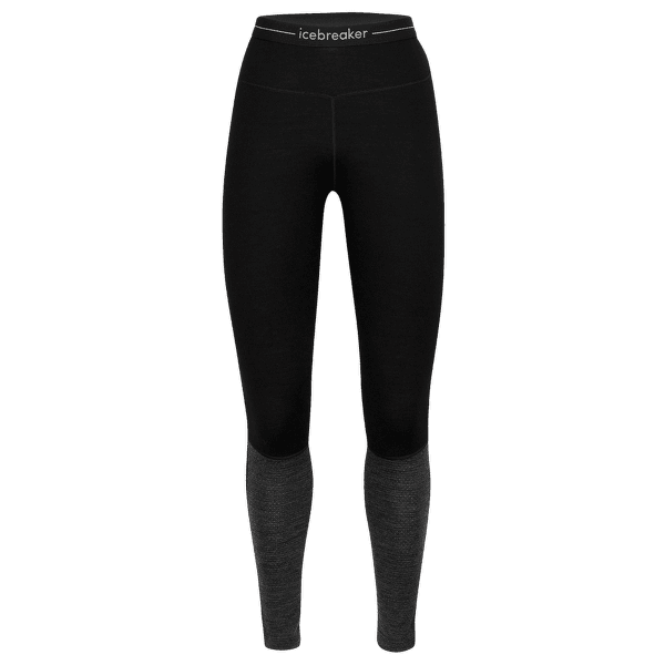Legíny Icebreaker 260 ZoneKnit Leggings Women BLACK/JET HTHR/CB