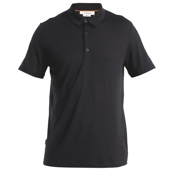 Triko polo Icebreaker Merino 150 Tech Lite III SS Polo Men Black
