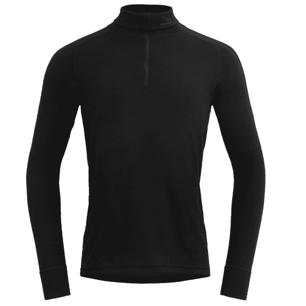 Pulover (3/4 Zapínání) Devold Duo Active Zip Neck Men 952A BLACK
