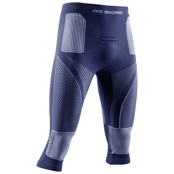 Legíny 3/4 X-Bionic Energy Accumulator 4.0 Pants 3/4 Men Marine/Optical White