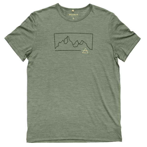Triko krátký rukáv Devold Active Outline Tee Men 421A FOREST
