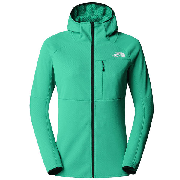 Mikina The North Face Summit Futurefleece FZ Hoody Women BOY NEBULA GREEN
