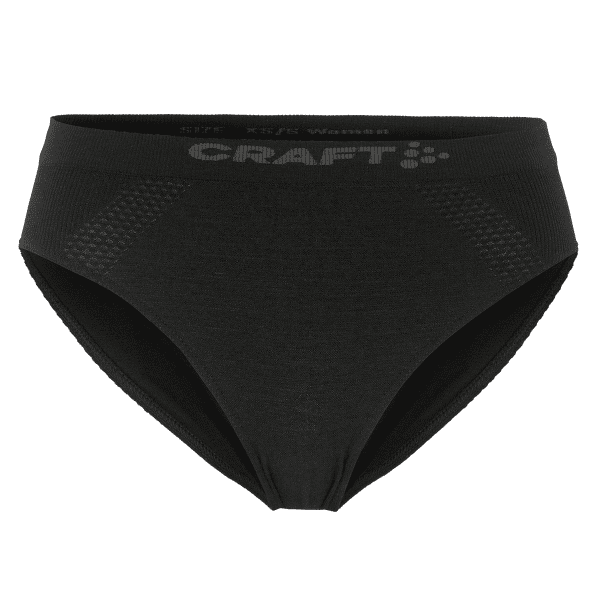 Kalhotky Craft Wool Seamless Hipster Women 999000 Black