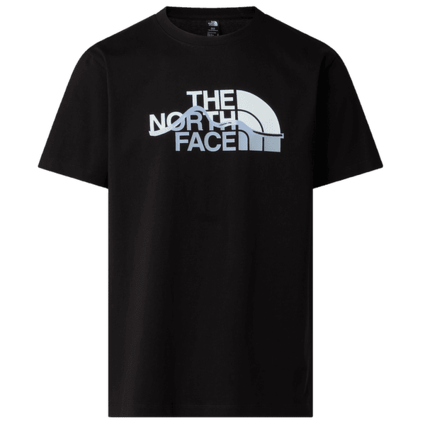 Triko krátký rukáv The North Face Mountain Line Regular Short Sleeve Tee - Graphic Men TNF BLACK
