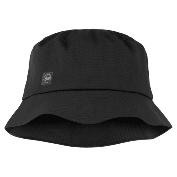 Klobouk Buff RAIN BUCKET HAT SOLID BLACK