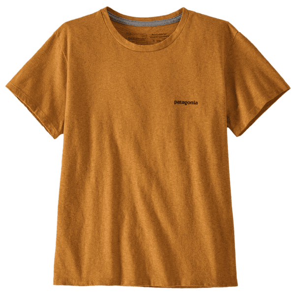 Triko krátký rukáv Patagonia P-6 Logo Responsibili-Tee Women Dried Mango